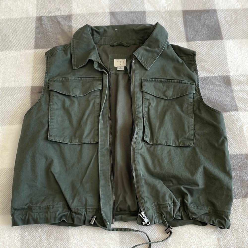 A New Day Cropped Vest